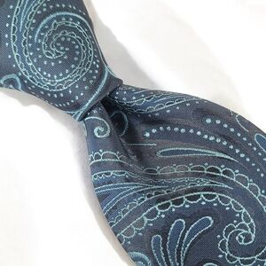 GEOFFREY BEENE Men's Paisley Pattern Necktie, 55% Silk 45% Polyester, Multicolor